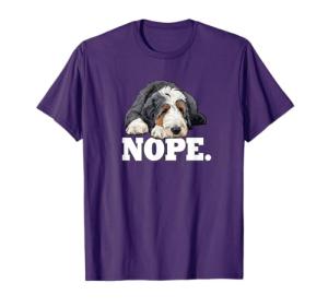 Cute Bernedoodle Nap Time T-Shirt for Dog Lovers