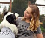Funny Dog Lovers T-Shirt for Women - XL