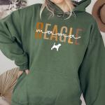 Custom Beagle Mom T-Shirt for Dog Lovers