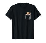 Crested Gecko Lover Pocket T-Shirt