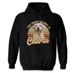 Personalized "This Human Belongs to Me" T-Shirt