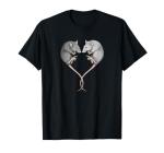 Cute Love Heart T-Shirt for Rat Lovers