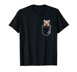 Funny Pet Rat Lover Pocket T-Shirt for All