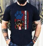 Custom Rottweiler Dog Dad T-Shirt - Perfect Gift!
