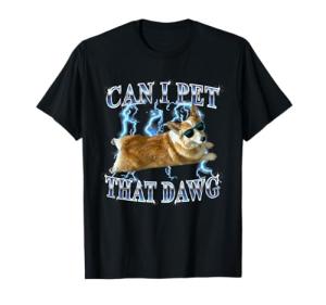 Funny Heavy Metal Corgi Dog Lover T-Shirt