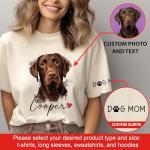Personalized Dog Mom T-Shirt for Women
