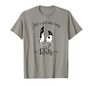 Funny Pet Rat Lover T-Shirt for Women