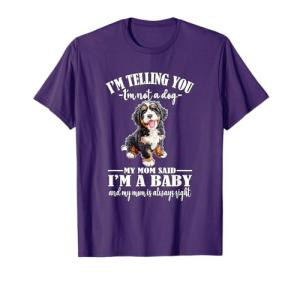 Cute Bernedoodle Lover T-Shirt for Moms