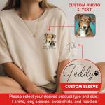 Custom Dog Mom T-Shirt Gift for Women