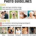 Custom Embroidered Dog Mom Sweatshirt with Portrait