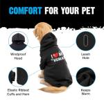 Matching "I Heart My Dog" Hoodies for Owners