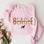 Custom Beagle Mom T-Shirt for Dog Lovers