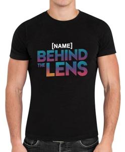 Personalized Fun Work T-Shirt - Behind The Lens