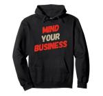 Funny Quotes Pullover Hoodie for Entrepreneurs