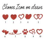 Personalized Heart and Puzzle Piece Couples Hoodies