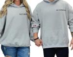 Custom Roman Numeral Couple's Sweatshirt Set
