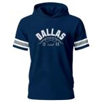 Dallas Custom Name Number Hoodie T-Shirt for Men