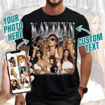 Personalized Bootleg Rap T-Shirt with Custom Image