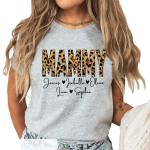 Personalized Mammy Shirt with Grandkids' Names