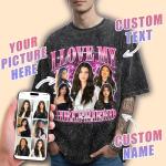 Custom Vintage Rap Tees with Personalized Faces