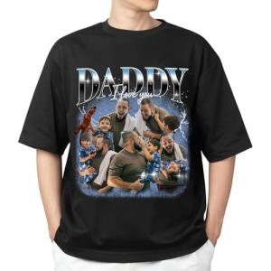 Custom Bootleg Dad Tee with Your Picture