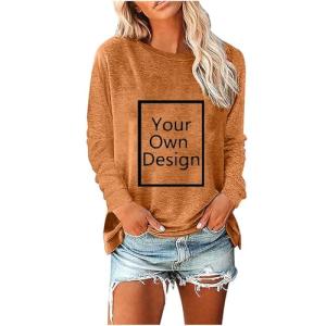Personalized Fall Long Sleeve Tees for Women