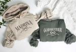 Personalized Madrina Sweatshirt and T-Shirt Combo
