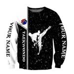 Personalized 3D Taekwondo T-Shirt for Fans