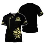 Custom 3D Barber Shop T-Shirt for Everyone