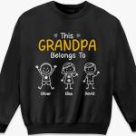 Custom Grandpa T-Shirt - Unique Gift Idea