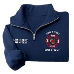 Personalized Men's Zip Hooded Sweatshirt, Gift Idea