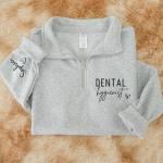 Custom Quarter Zip Sweatshirt for Professionals