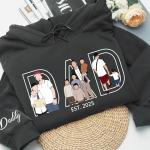 Personalized Kids' Name Hoodie for Dads