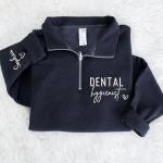 Custom Quarter Zip Sweatshirt for Professionals