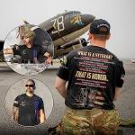 Custom Veteran Rank Insignia All Over Print Tee