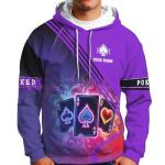 Funny 3D Poker T-Shirt for Men and Women