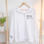 Custom Quarter Zip Sweatshirt for Professionals