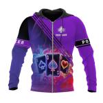 Funny 3D Poker T-Shirt for Men and Women