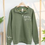 Custom Quarter Zip Sweatshirt for Professionals