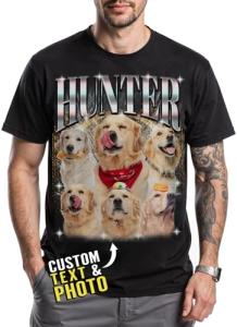 Personalized Dog Photo Shirt for Pet Lovers