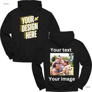 Customized Unisex Printed Hoodie for Gifts