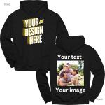 Customized Unisex Printed Hoodie for Gifts
