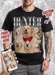 Personalized Dog Photo Shirt for Pet Lovers