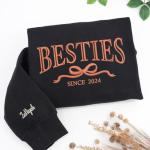 Custom Bestie Sweatshirt for Girls and Women