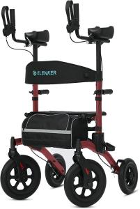 ELENKER All-Terrain Upright Walker with Seat
