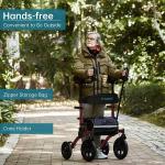 ELENKER All-Terrain Upright Walker with Seat