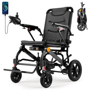 Lightweight All-Terrain Foldable Electric Wheelchair