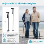 HurryCane Freedom Edition Foldable Walking Cane