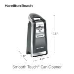 Hamilton Beach Smooth Touch Electric Can Opener