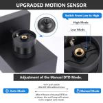 LWSOY Waterproof Motion Sensor Wall Lanterns - 2 Pack